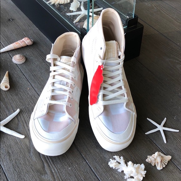 🌴🌼VANS- BIG CHECKERED HIGH TOPS🌼🌴 - Picture 5 of 10